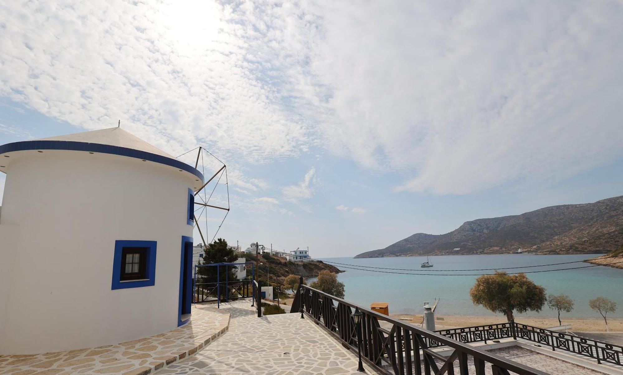 Aphroditi Hotel Lipsi Bagian luar foto