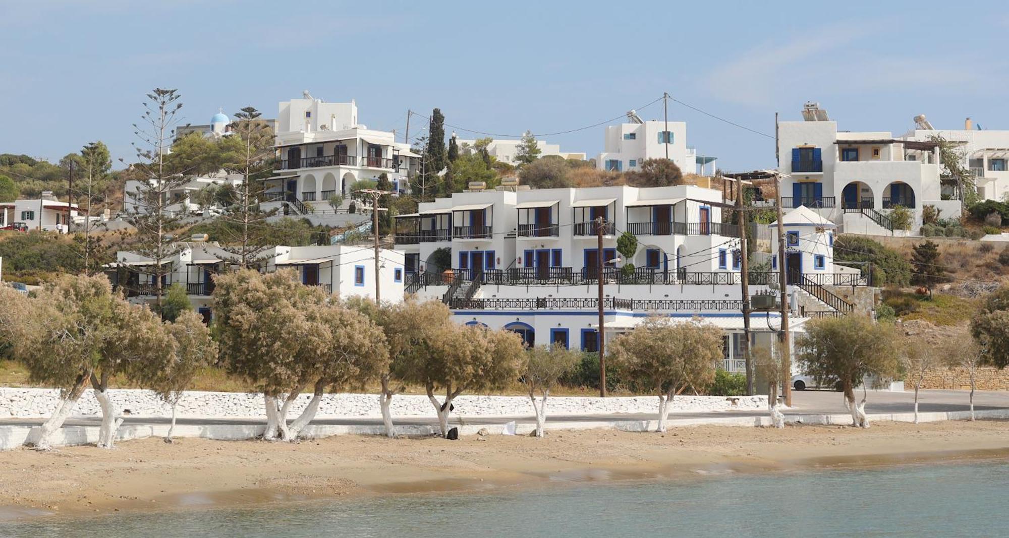 Aphroditi Hotel Lipsi Bagian luar foto
