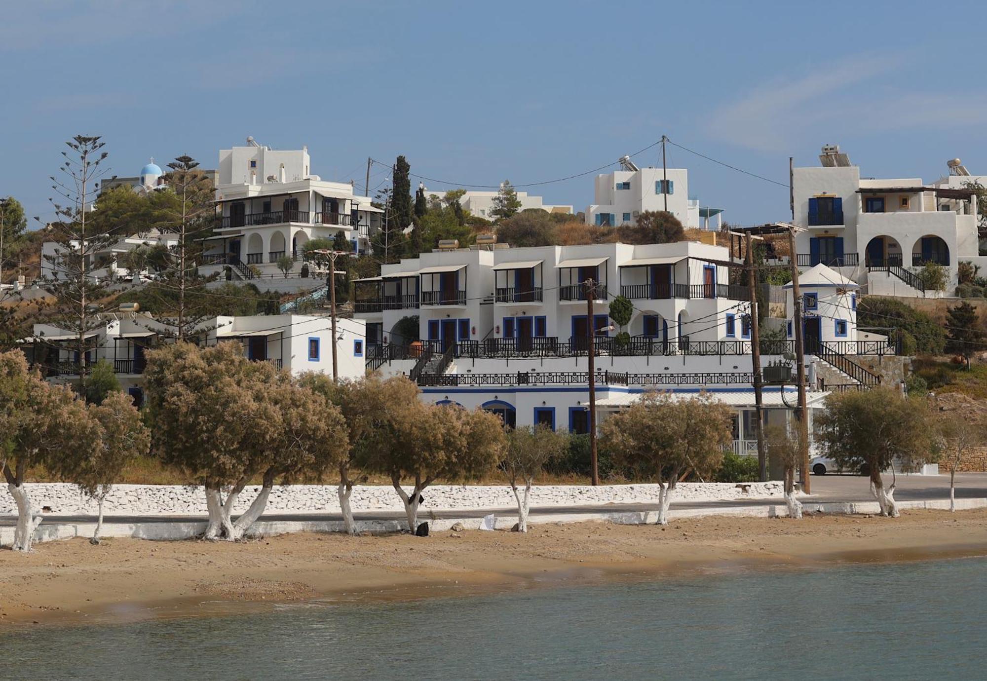 Aphroditi Hotel Lipsi Bagian luar foto